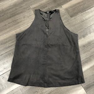 Suede Top